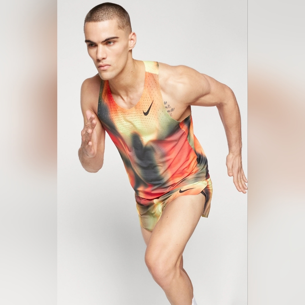 Nike Aeroswift Men's Elite Entry Dri-FIT ADV Tank Top Size Medium HJ3380-736
